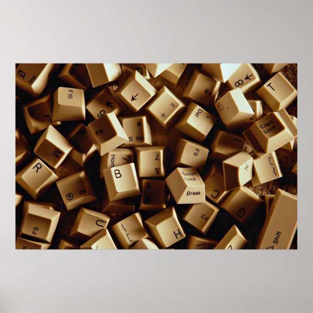 Póster Chaves do computador (Frente)