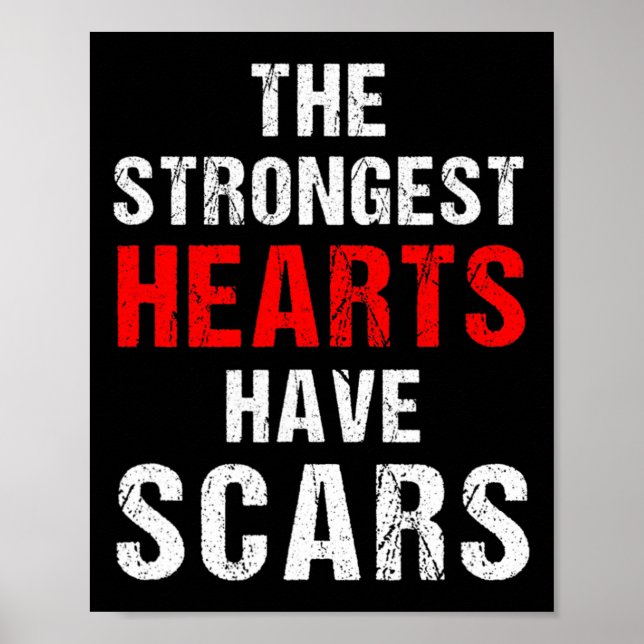 Poster Chd Awareness Quotes About Congenital Heart Diseas (Frente)