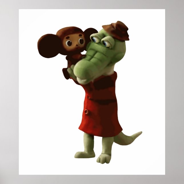 Poster Cheburashka Gena (Frente)