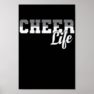 Poster Chee Life Cheerleader Turnen anfeuern