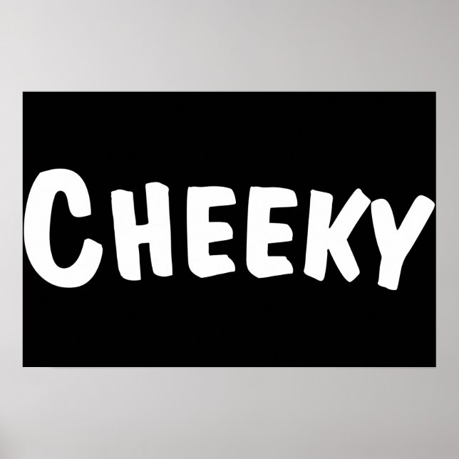 Poster Cheeky (Frente)