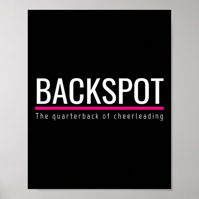 Poster Cheer Ckspot O Quarto De Cheerleading  (Frente)