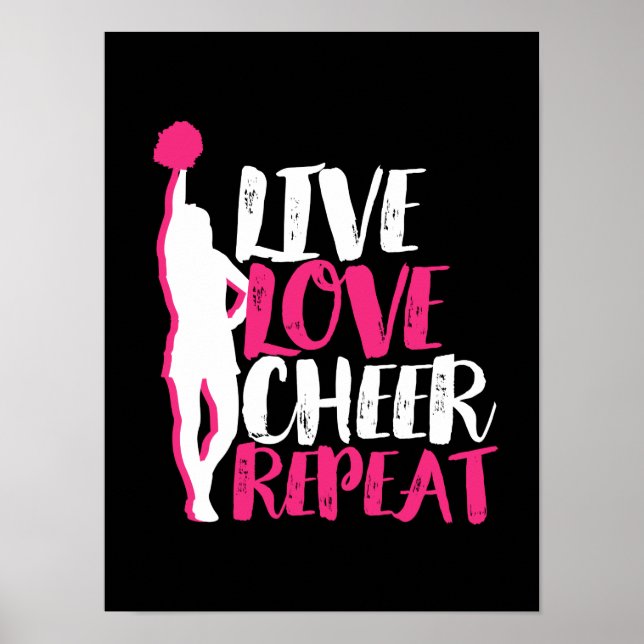 Poster Cheerleader Líder De Viva Amor Repito (Frente)