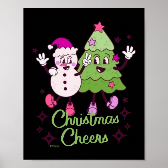 POSTER CHEERS DE NATAL (Frente)