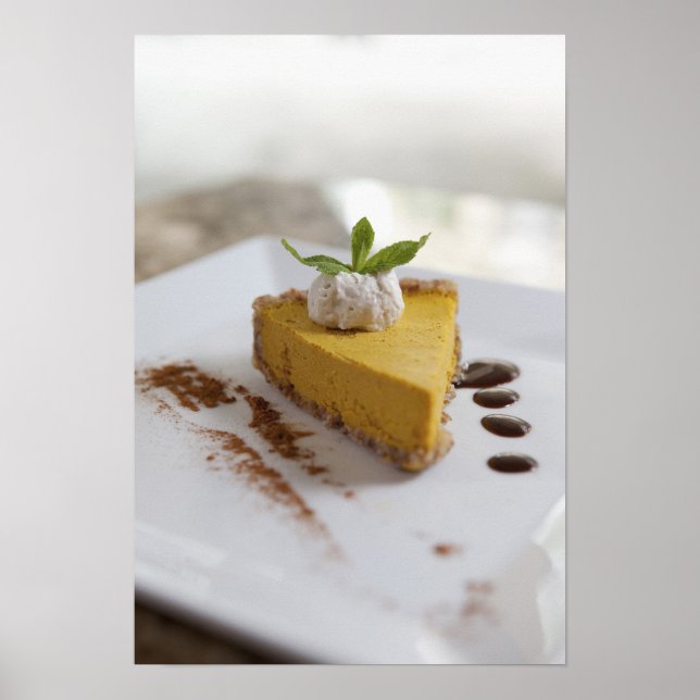 Póster Cheesecake de Abóbora (Frente)