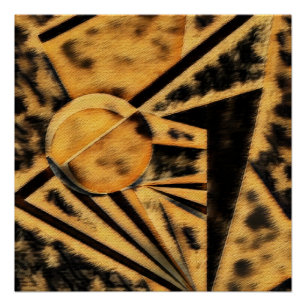 Póster Cheetah Sunriser