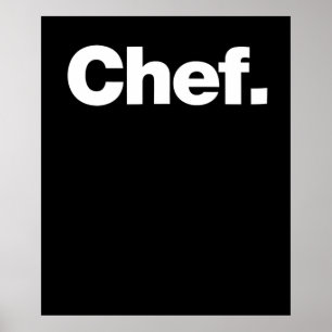 Poster Chef Citações Engraçadas Sobre Presente De Co