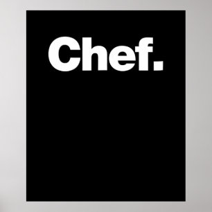Poster Chef   Citações Engraçadas Sobre Presente De Co