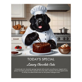 Póster Chef de Cachorro da Terra Nova