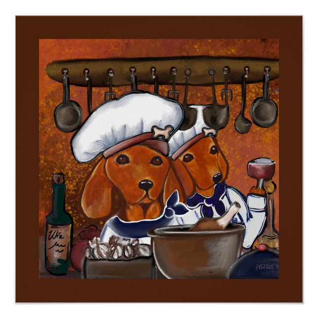 PÓSTER CHEF DOXIES (Frente)