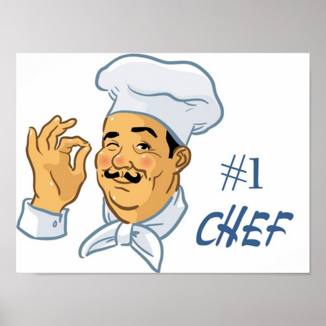 Poster Chef nº 1 (Frente)