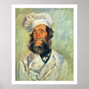 Poster Chef Père Paul por Claude Monet