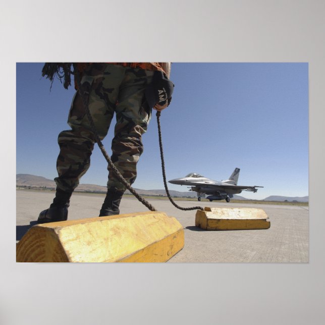 Poster Chefe da tripulação da Força Aérea dos EUA (Frente)