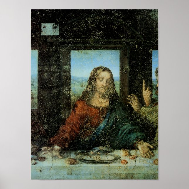 Poster Chefe de Cristo da Última Ceia (Frente)