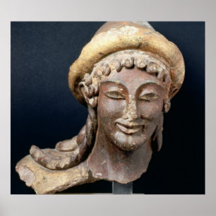 Poster Chefe de Hermes vestindo pilos