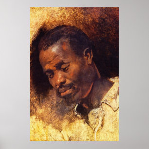 Póster Chefe de um Negro de Rubens