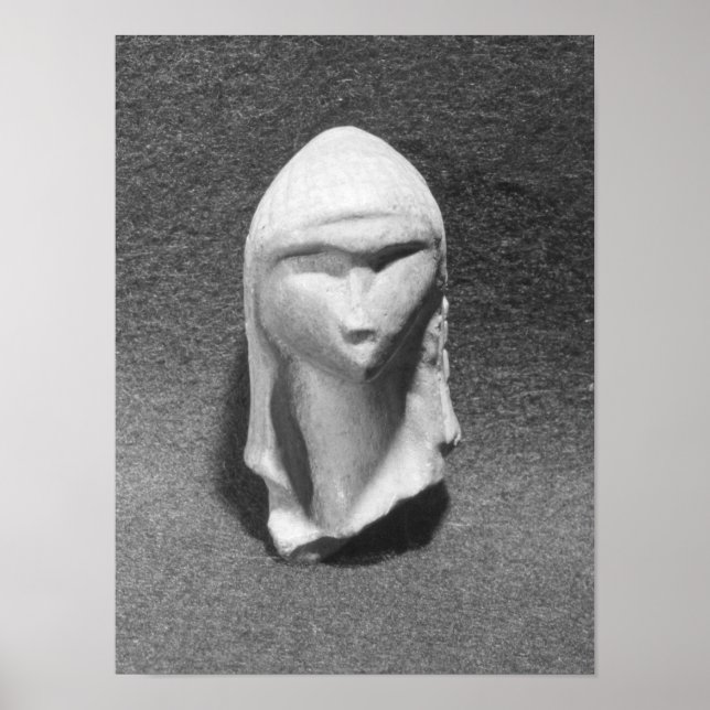 Poster Chefe de uma Mulher conhecida como Vênus de Brasse (Frente)