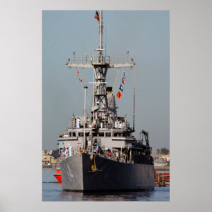 Póster Chefe de USS (MCM 14)