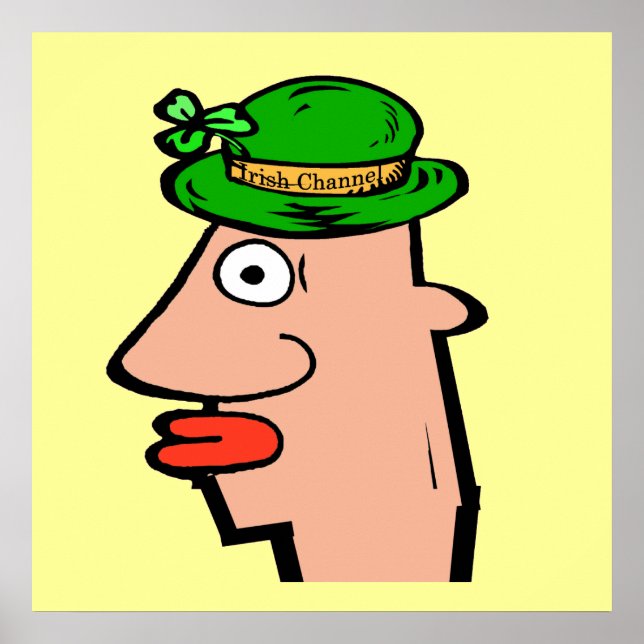 Póster Chefe do Canal Irlandês (Frente)