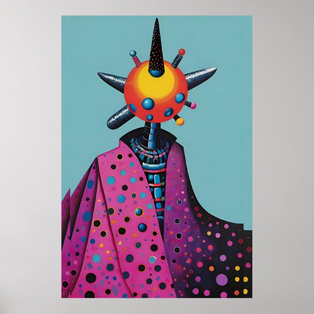 Poster Chefe do Exército Suíço - Ken Gage Art (Frente)