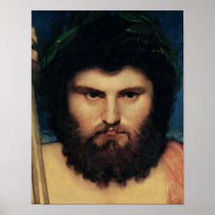 Poster Chefe do Júpiter, estudo para Júpiter e Thetis