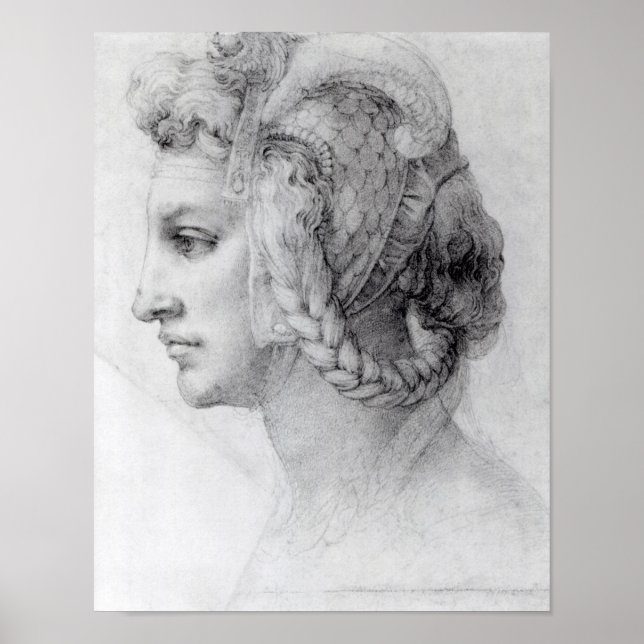 Póster Chefe Ideal de uma Mulher, c.1525-28 (Frente)
