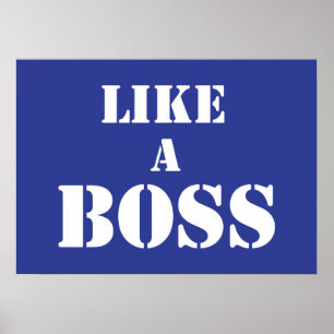 Póster Chefe incorporado