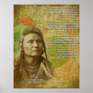 Póster Chefe Joseph da Perce Nez
