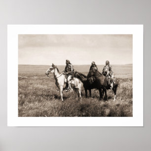 Póster Chefes dos Blackfeet de Piegan