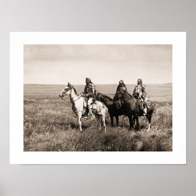 Póster Chefes Piegan Blackfeet (Frente)