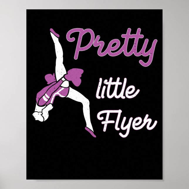 Poster Chefiar Cheerleader de Equipe Bonito Pequena (Frente)