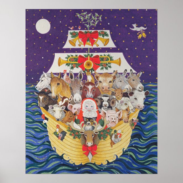 Poster Chegada de Natal (Frente)