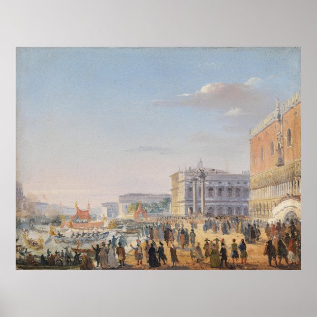 Poster Chegada do imperador Franz Joseph (Frente)