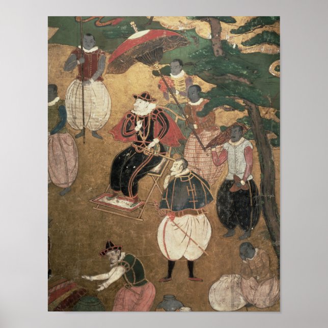 Póster Chegada dos portugueses no Japão (Frente)