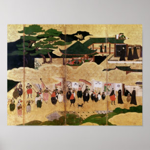 Poster Chegada dos portugueses no Japão