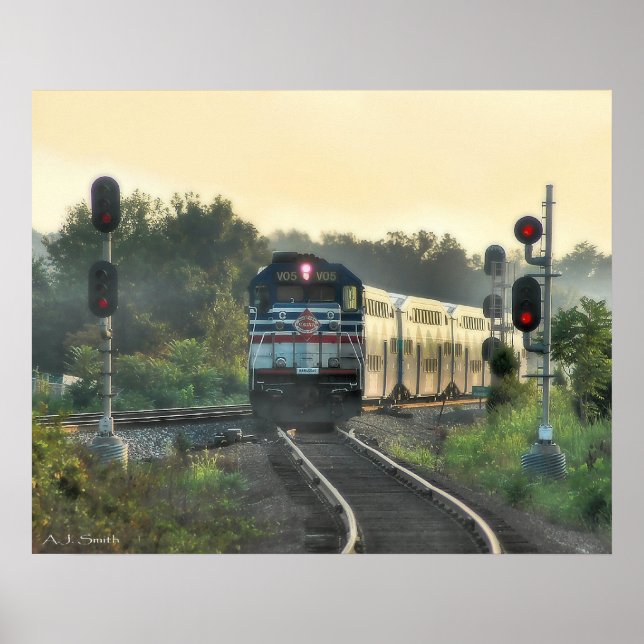 Poster Chegando a Manassas (Frente)