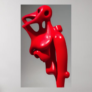 Poster Cheio como carrapato - Arte Surreal do Ken Gage