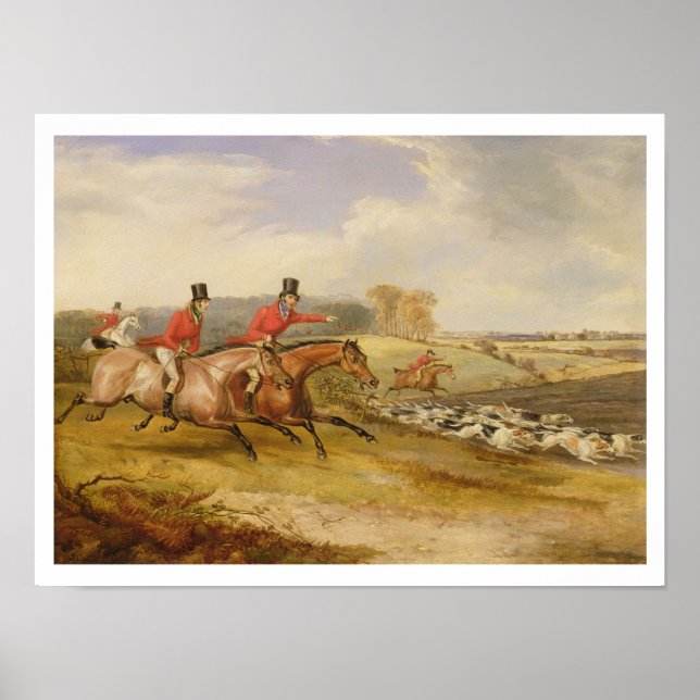 Póster Cheio, Solteiro Hall, 1835 (óleo na canvas) (Frente)