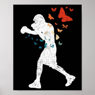 Poster Cheiro Como Borboleta-Borboleta-Abelha Boxer Ama B