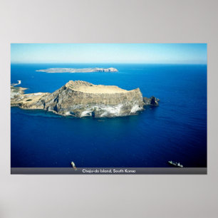 Póster Cheju-faz a ilha, Coreia do Sul