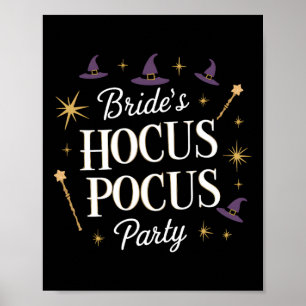 Poster Chelorette Halloween, Partido Pocus do Hocus da No