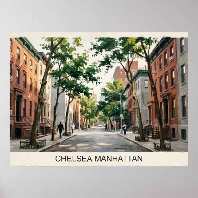 Poster Chelsea Manhattan (Frente)