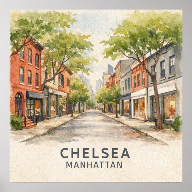 Poster Chelsea Manhattan (Frente)
