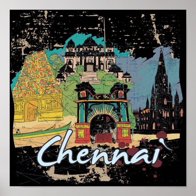 Póster Chennai (Frente)