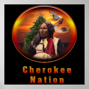 Poster Cherokee da nação