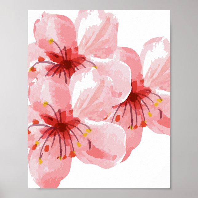 Poster Cherry Blossom (Frente)