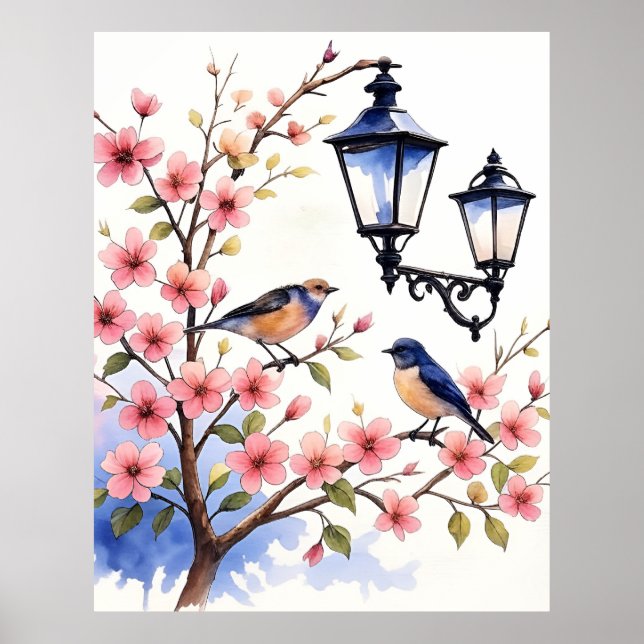 Poster Cherry Blossom (Frente)