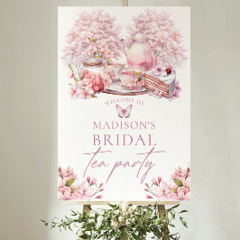 Poster Cherry Blossom Bridal Tea Chá