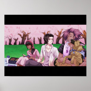 Poster Cherry Blossom Picnic