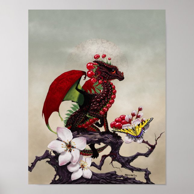 Póster Cherry Dragon 11x14 (4x6 e superior) (Frente)